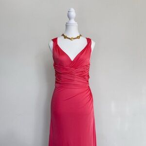Versace Coral Dress